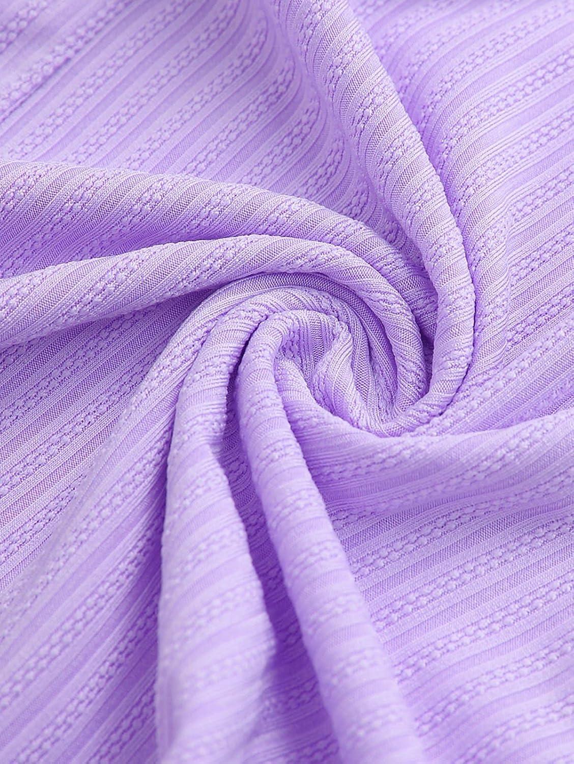 image:imageROSE GAL Women Plus Size Flowy Summer Mesh Babydoll Tank TopPurple1