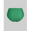 ROSE GAL 3D Figure Butterfly Printed Halter Ruched Tankini Sswimsuit(Green)