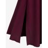 ROSE GAL Rosegal Plus Size Costumes Dress for Women Medieval Fairy Dress Mesh Halloween Costumes Dress Cosplay(Red_1)