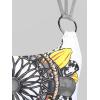 ROSE GAL Rosegal Women Plus Size Modest Tankini Swimsuit Feather Strappy Crisscross Swimwear(Gray_1)