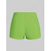 ROSE GAL Rosegal Women Plus Size Modest Tankini Swimsuit Feather Strappy Crisscross Swimwear(Green_2)