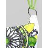 ROSE GAL Rosegal Women Plus Size Modest Tankini Swimsuit Feather Strappy Crisscross Swimwear(Green_2)