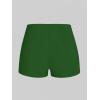 ROSE GAL Rosegal Women Plus Size Modest Tankini Swimsuit Feather Strappy Crisscross Swimwear(Green_3)