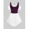 ROSE GAL Women Plus Size Gothic Off The Shoulder Top Medieval Renaissance Corset Shirt Top(White_1)