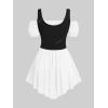 ROSE GAL Women Plus Size Gothic Off The Shoulder Top Medieval Renaissance Corset Shirt Top(White_5)