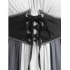 ROSE GAL Women Plus Size Medieval Renaissance Costume Dress(White_1)