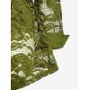 ROSE GAL Womens Plus Size Sheer Lace Button Front Long Sleeve Blouse and Cami Top Twinset(Green_1)