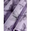 Rosegal Women Plus Size Flowy Summer Floral Babydoll Tank Top Backless Layered Handkerchief(Purple_1)
