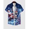 ROSE GAL Matchable Couples Hawaiian Men Shirt and Women Vintage Vintage Sleeveless Dress(Men Blue_1)