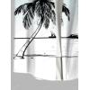 ROSE GAL Matchable Couples Hawaiian Men Shirt and Women Vintage Vintage Sleeveless Dress(Men/Blue)