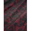 ROSE GAL Plus Size Gothic Vintage Lace Overlay Sleeveless Dress(Red_1)