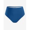 ROSE GAL Plus Size Women Bathing Suits 2 Piece Modest Swimsuit Laser Cut Out Cinched Ruched Flowy Tankini Swimwear(Blue)
