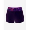 ROSE GAL Plus Size Women Gothic Tummy Control Modest Tankini Swimsuit Mermaid Print Boyleg Padded Tankini Swimwear(Purple_1)