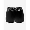 ROSE GAL Plus Size Women Gothic Tummy Control Modest Tankini Swimsuit Sun Moon Boyleg Padded Tankini Swimwear(Black_1)