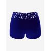 ROSE GAL Plus Size Women Gothic Tummy Control Modest Tankini Swimsuit Sun Moon Boyleg Padded Tankini Swimwear(Blue_1)