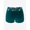 ROSE GAL Plus Size Women Gothic Tummy Control Modest Tankini Swimsuit Sun Moon Boyleg Padded Tankini Swimwear(Green_1)