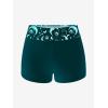 ROSE GAL Plus Size Women Gothic Tummy Control Modest Tankini Swimsuit Sun Moon Boyleg Padded Tankini Swimwear(Green_1)