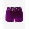 ROSE GAL Plus Size Women Gothic Tummy Control Modest Tankini Swimsuit Sun Moon Boyleg Padded Tankini Swimwear(Purple_1)
