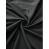 ROSE GAL Plus Size Women Halloween Costume Medieval Gothic Cold Shoulder Bell Sleeves Chiffon Swing Witch Dress(Black)
