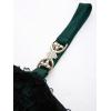 ROSE GAL Plus Size Women Halloween Costume Romantic Goth Vampire Spider Web Maxi Layered Flowy Sleeveless Tank Dress(Deep Green)