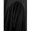 ROSE GAL Plus Size Women Lace Ruffle Midi High Waisted Gothic Swing Skirt(Black)