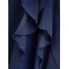 ROSE GAL Plus Size Women Renaissance Costume Victorian Medieval Fairy Bell Sleeves Irish Halloween Cosplay Dress(Deep Blue)