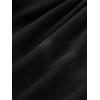 ROSE GAL Plus Size Womens Flowy Summer Goth Punk Tank Top Punk Rivets Chains Backless Tunic Top(Black_1)