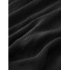 ROSE GAL Plus Size Womens Goth Grunge Trumpet Sleeves Tops(Black_1)
