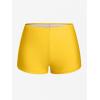 ROSE GAL Plus Size Womens Tankini Swimdress with Boyshorts 2 Piece Strappy Sunflower Padded Two Piece Bathing Suit(Yellow_1)