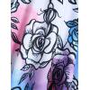 ROSE GAL Plus Size Womens Two Piece Tankini Swimdress with Boyshorts Swimsuit Handkerchief Tankini Set(Purple_1)