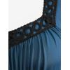 ROSE GAL Rosegal Plus Size Renaissance Costumes Dress for Women Medieval Fairy Halloween Dress(Blue_2)