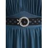 ROSE GAL Rosegal Plus Size Renaissance Costumes Dress for Women Medieval Fairy Halloween Dress(Blue_2)