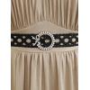 ROSE GAL Rosegal Plus Size Renaissance Costumes Dress for Women Medieval Fairy Halloween Dress(Khak_1)