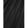 ROSE GAL Rosegal Women Plus Size Gothic Moon Star Mesh Panel Bell Sleeves Chain Tassel T-Shirt(Deep Red_1)
