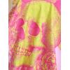 ROSE GAL Women Plus Size Gothic High Waisted Bikini Sets Skull Sunflower Print Two Piece Bathing Suits(Pink)