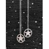 ROSE GAL Women Plus Size Gothic Punk Lace Panel Bell Sleeves Chains Hooded Strug and Textured Tank Top Set(Black_1)