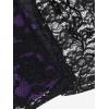 ROSE GAL Women Plus Size Lace-up Gothic Witch Halloween Costume Bell Sleeves T-Shirt(Black_2)