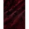 ROSE GAL Women Plus Size Sleeveless Glitter Floral Flocking Layered High Low A Line Midi Goth Dress(Red)