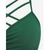 ROSE GAL Womens Plus Size 2pcs Witch Halloween Costume Gothic Lace Hooded Dress(Green)
