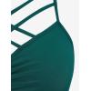 ROSE GAL Womens Plus Size 2pcs Witch Halloween Costume Gothic Lace Hooded Dress(Green_2)