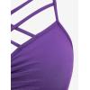 ROSE GAL Womens Plus Size 2pcs Witch Halloween Costume Gothic Lace Hooded Dress(Purple_4)