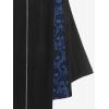 ROSE GAL Womens Plus Size Dresses Sleeveless V-Neck Gothic Vintage 50S Party Maxi Dress(Blue_2)