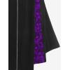 ROSE GAL Womens Plus Size Dresses Sleeveless V-Neck Gothic Vintage 50S Party Maxi Dress(Purple_2)