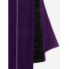 ROSE GAL Womens Plus Size Dresses Sleeveless V-Neck Gothic Vintage 50S Party Maxi Dress(Purple_3)