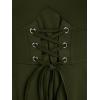ROSE GAL Womens Plus Size Dresses Sleeveless Wrap Gothic Cocktail Rockabilly Weeding Party Dress(Green_1)