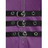 ROSE GAL Womens Plus Size Dresses Sleeveless Wrap Gothic Vintage 50S Spaghtti Strap Party Maxi Dress(Purple_1)