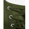 ROSE GAL Womens Plus Size Dresses Sleeveless Wrap Gothic Vintage 50S Spaghtti Strap Swing Maxi Dress(Green_24)