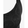 ROSE GAL Womens Plus Size Dresses Wrap V-Neck Gothic Vintage 50S Maxi Dress(Black_10)