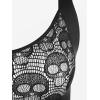 ROSE GAL Womens Plus Size Dresses Wrap V-Neck Gothic Vintage 50S Maxi Dress(Gray_10)