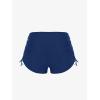ROSE GAL Womens Plus Size Halter Backless Empire Waist Modest Boyshorts Tankini Swimsuit Set(Blue_1)